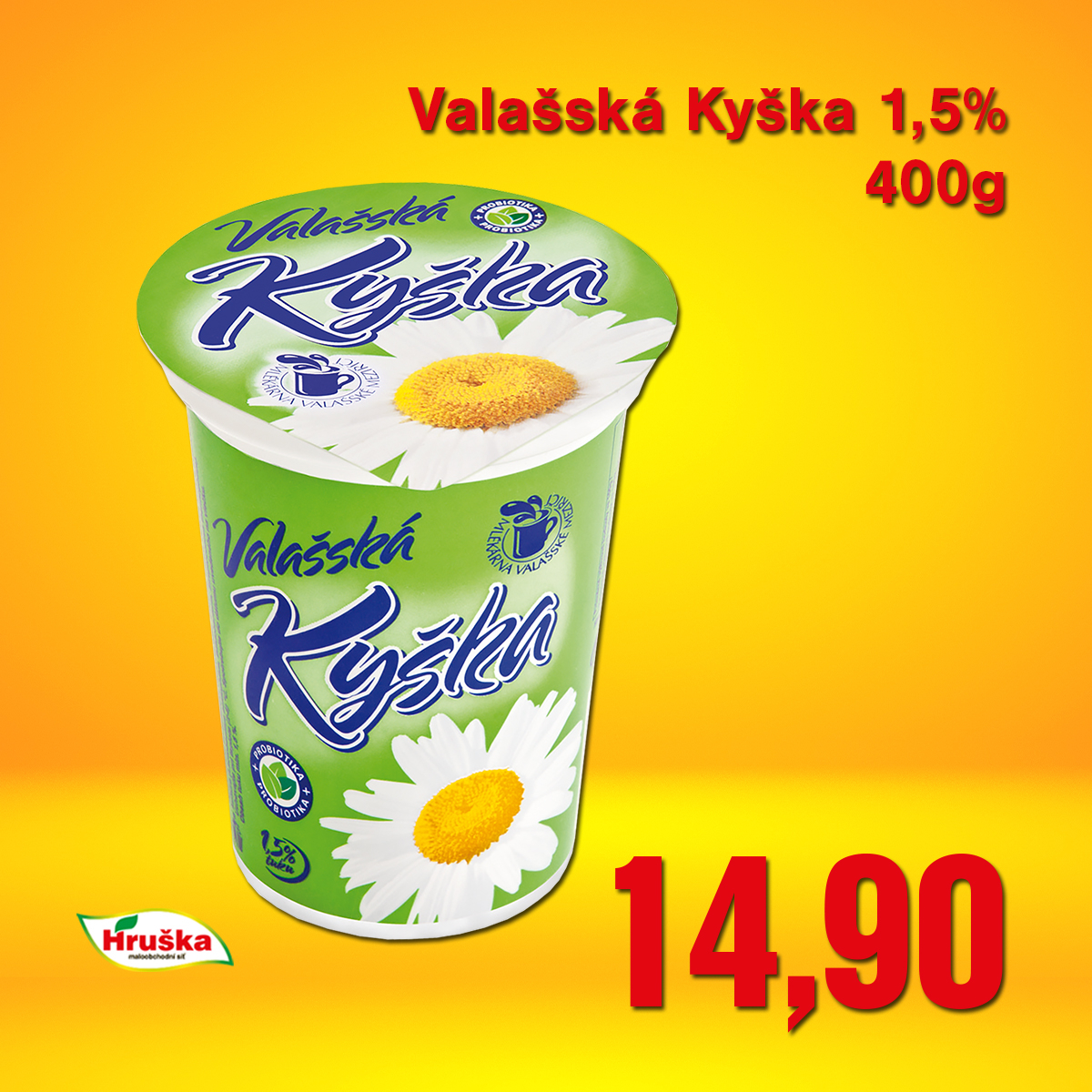 Valašská Kyška 1,5% 400g